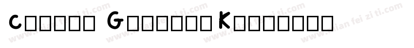 Custom Gothic_KR字体转换